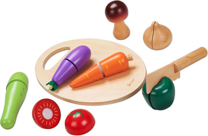 Classic World Wooden vegetables