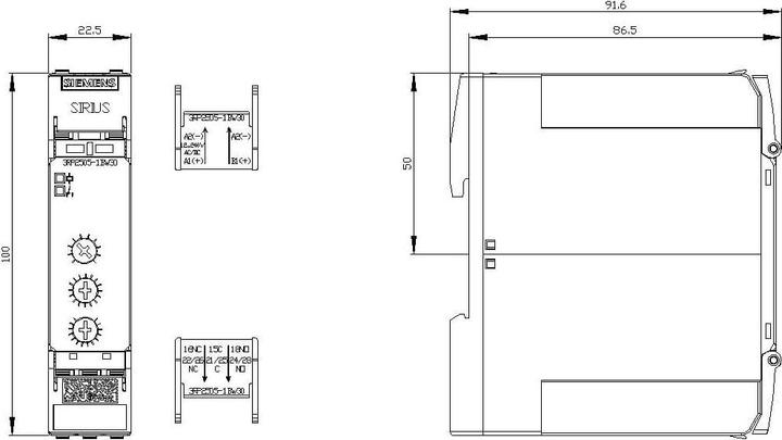 Produktbild Siemens Time Relay 27x Functions 2x CO, Screw