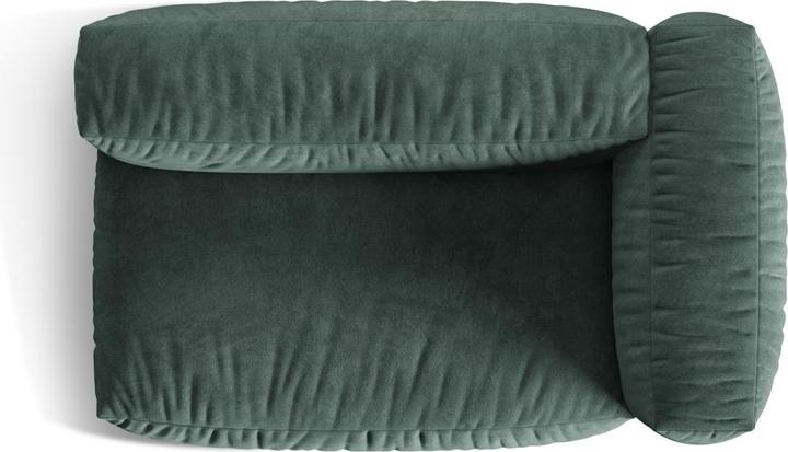 Image du produit Micadoni Chauffeuse Droit, "Martina", 1 Place, 160x106x75 Fabriqué en Europe (Canapé modulaire, 1 place)