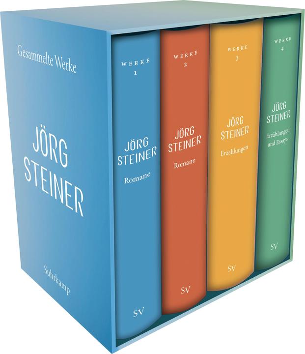 Produktbild Gesammelte Werke (Deutsch, Jörg Steiner, 2021)
