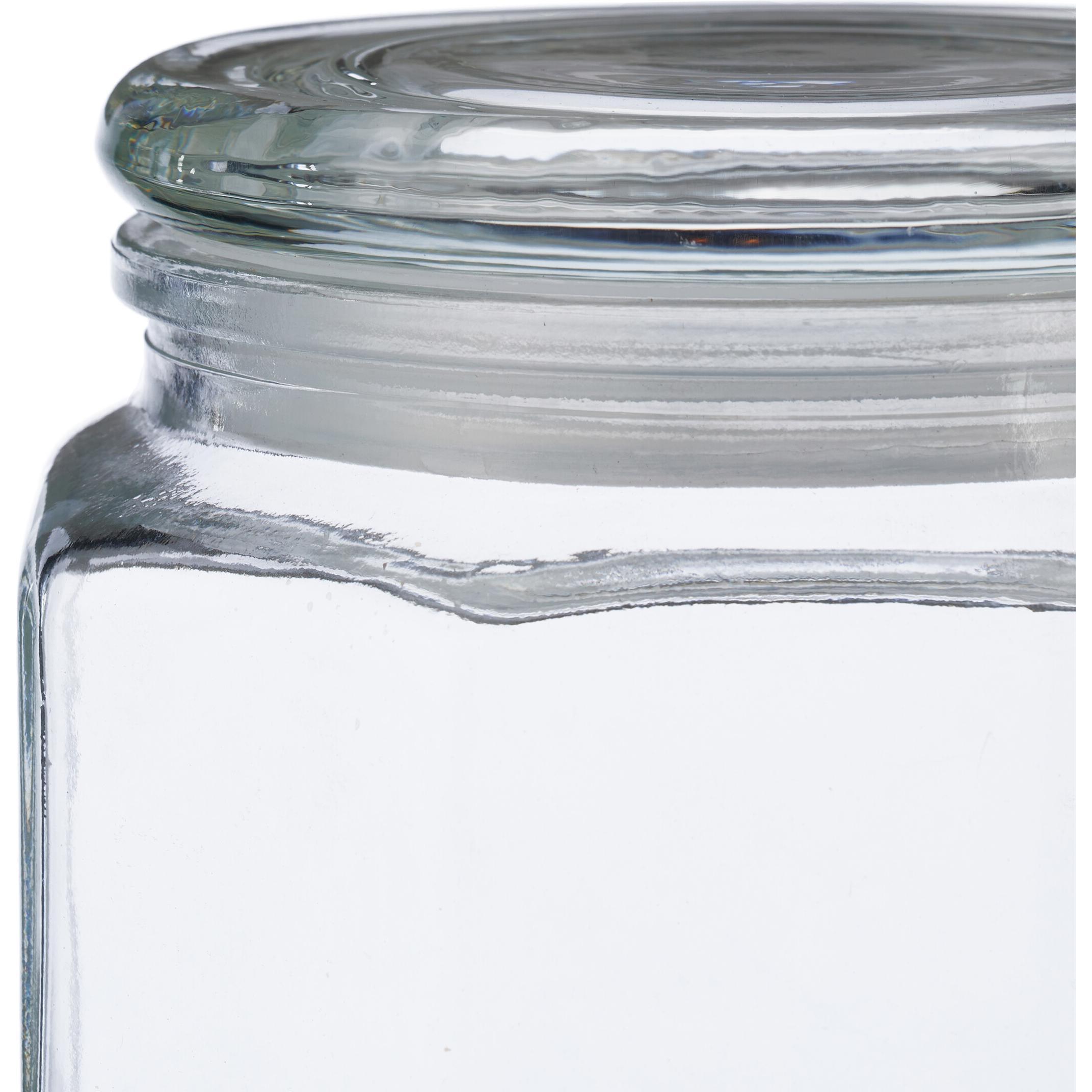 Thumbnail - Relaxdays 6x Vorratsglas, Vorratsbehälter, Transparent