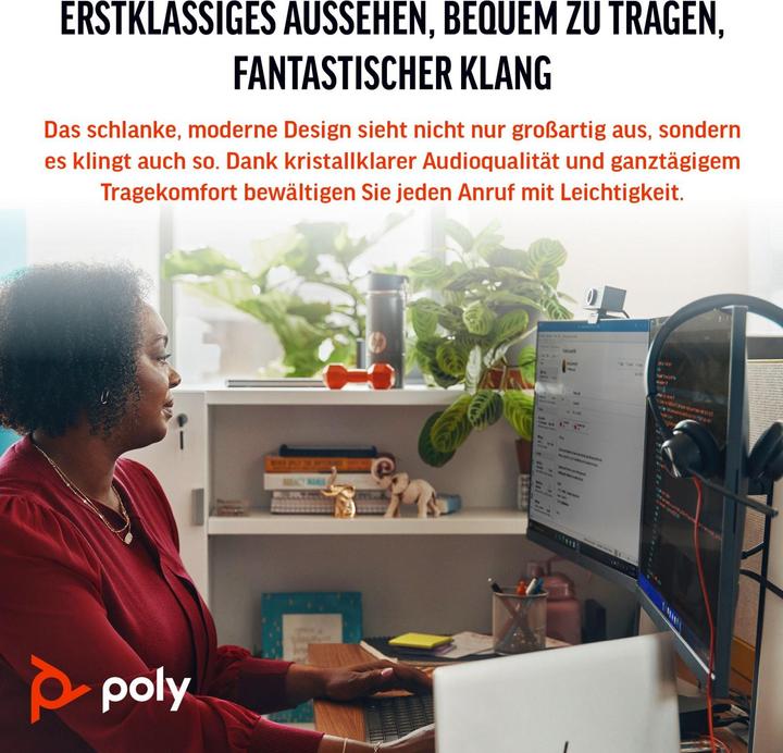 Produktbild Poly Blackwire 3325 Stereo USB-C + 3.5mm + USB C/A-Adapter (Kabelgebunden, USB-C)