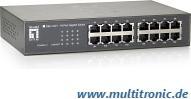 Produktbild LevelOne GEU-1621: 16Port Switch 1Gbps (16 Ports)