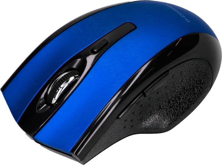 Productafbeelding Q-Connect Maus Funk optisch kabellos schwarz/blau (Draadloze)