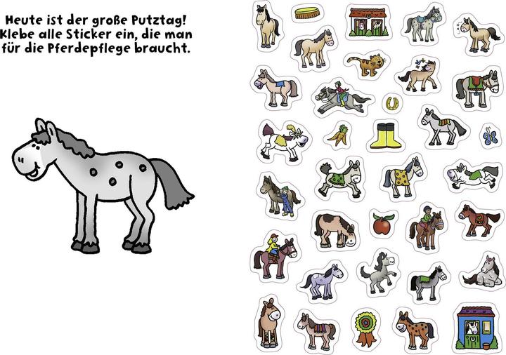 Produktbild 555 Sticker Pferde