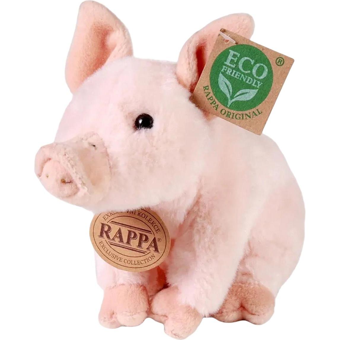 One for Fun Rappa Plüschschwein 18 cm / UMWELTFREUNDLICH / ab 0 Monaten (18 cm) (201637)