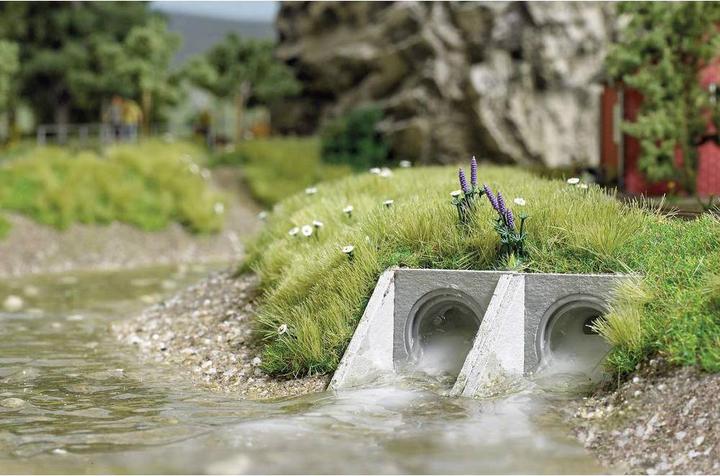 Actual product image Busch H0 watercourse culvert
