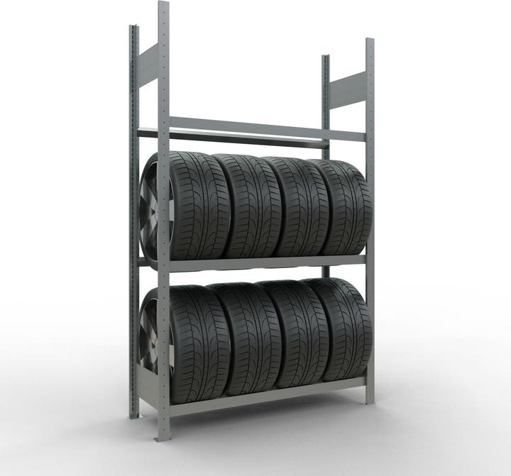 Actual product image Schulte Lagertechnik Wheels basic rack MULTIplus150