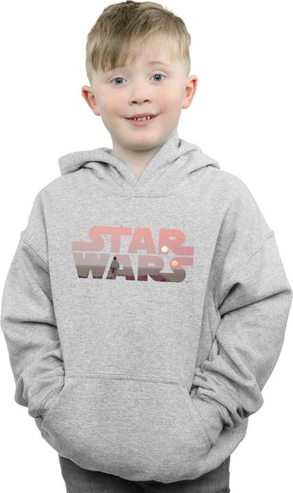 Actual product image Star Wars Boys Tatooine Logo Hoodie (128)