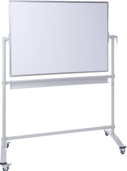 Actual product image Dahle Mobile whiteboard 96181 Basic 180.0 x 120.0 cm white lacquered steel (180 x 120 cm)