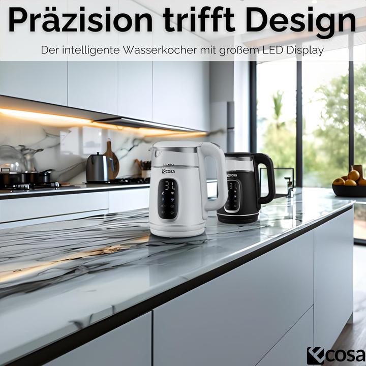 Immagine prodotto Ecosa Wasserkocher mit Temperatureinstellung (1,7 Liter) (1.70 l)