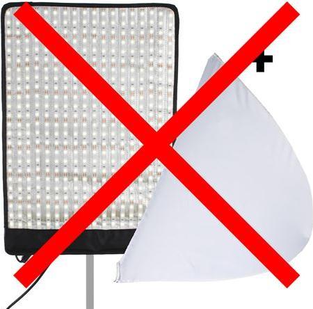 Produktbild Falcon Eyes Flexibles Bi-Color LED Panel RX-18TD 45x60 cm