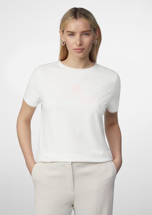 Actual product image Comma T-Shirt Baumwollmix-T-Shirt mit Artwork (44)