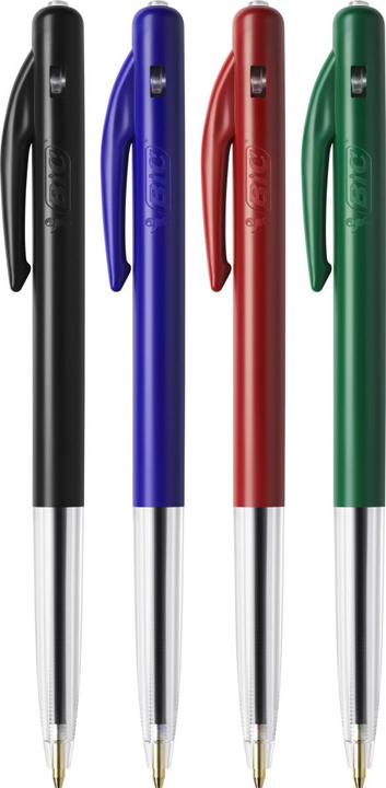 Image du produit Bic Stylo à bille 0.32 mm, 50 pièces, noir (Transparent, Noir, 50 x)