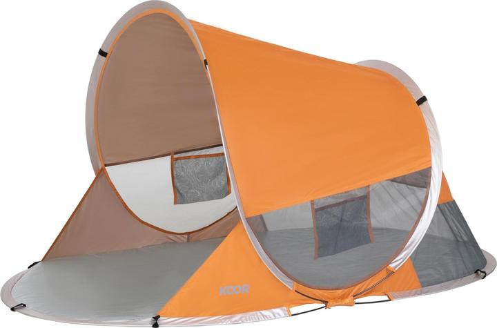 Produktbild Koor Strandzelt Pop-Up L, Peach (Strandzelt + Strandmuschel, 1.50 kg, 2 Personen)
