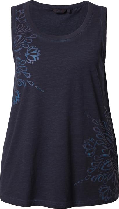 Immagine prodotto Ulla Popken Top dal taglio svasato e smanicato con design mandala e scollo rotondo (54)