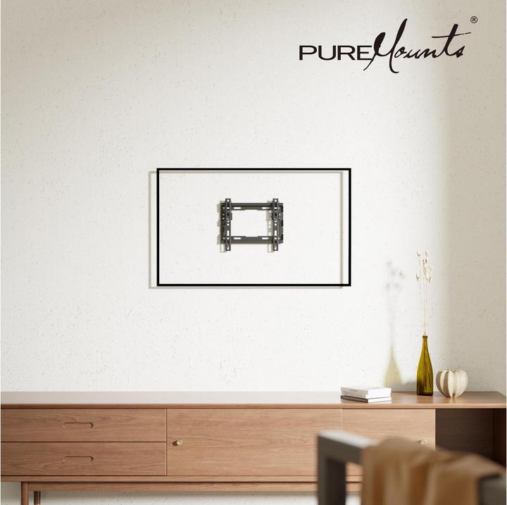 Produktbild PureMounts TV-Wandhalter PM-BT 210, Vesa 200x200 mm (Wand, 45 kg)