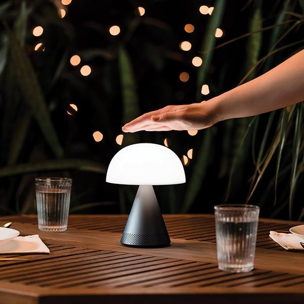 Actual product image Lexon Table lamp MINA dark grey