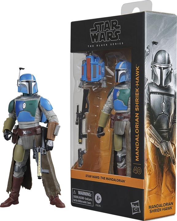 Image du produit Hasbro Star Wars: The Mandalorian Black Series figurine Mandalorian Shriek-Hawk