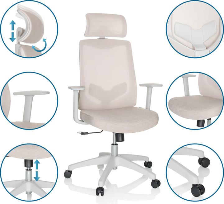 Immagine prodotto Hjh Office Mikeo W (43 - 48 cm)