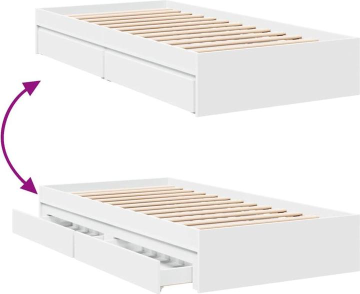 Produktbild vidaXL Bettgestell (90 x 190 cm)