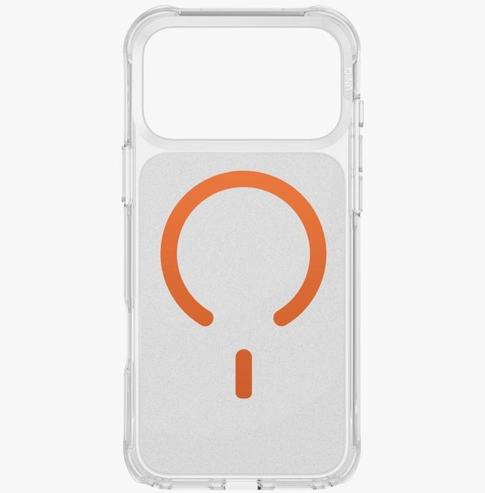 Actual product image Uniq LifePro Xtreme Case for iPhone 17 Pro Max Magclick Charging Orange (Apple iPhone 17 Pro Max)