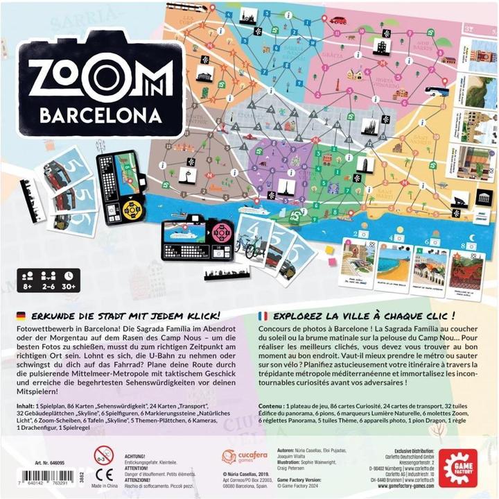 Produktbild Game Factory Zoom in Barcelona (Multilingual)