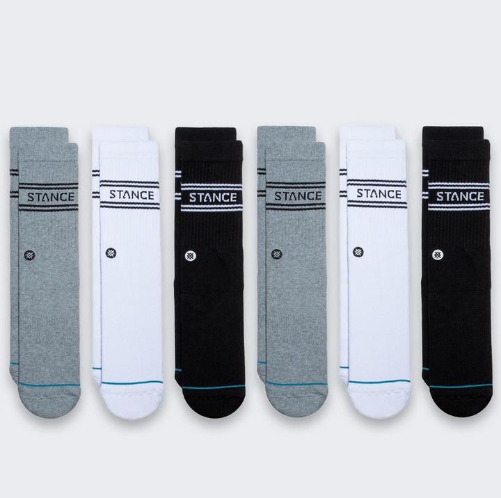 Actual product image Stance Crew Basic Socken 6 Paar Multi (pack of 6, M)