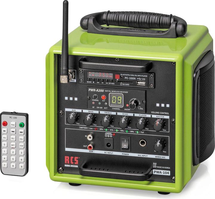 Actual product image RCS Music system 'School Cube PWA-104