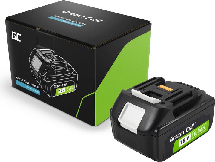GreenCell Bateria Green Cell BL1860 do elektronarzedzi Makita LXT 18V 6Ah (18 V)