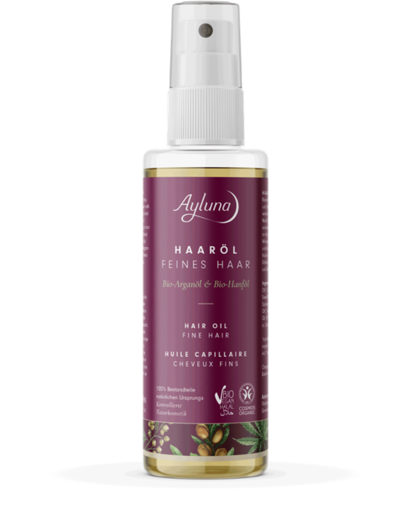 Produktbild Ayluna Haaröl feines Haar Argan&Hanf (100 ml)