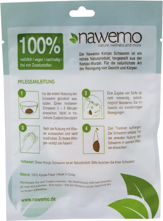 Produktbild Nawemo Konjac Schwamm PUR FACE