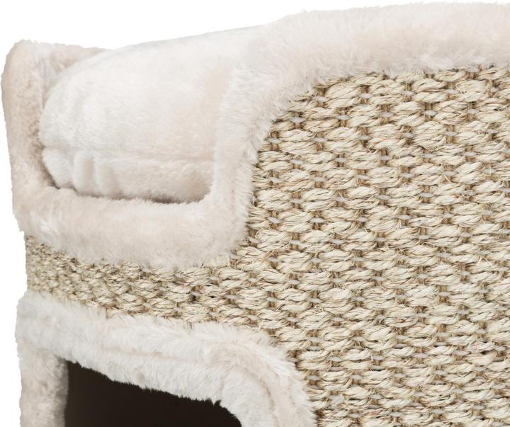 Actual product image Trixie Scratch barrel Ria (39 cm, Light grey, Nature)