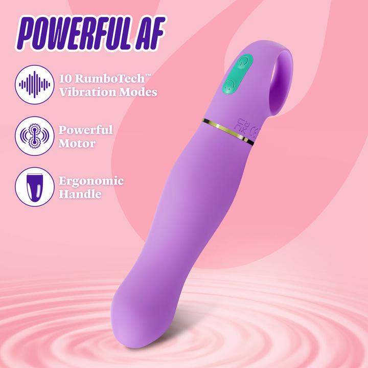 Actual product image Blush Aria Exciting Af 2.0 Rechargeable Vibe Indigo