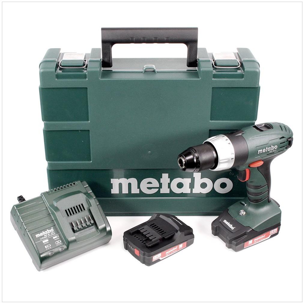 Metabo, Bohrmaschine + Akkuschrauber, Sb 18 L (Akkubetrieb)