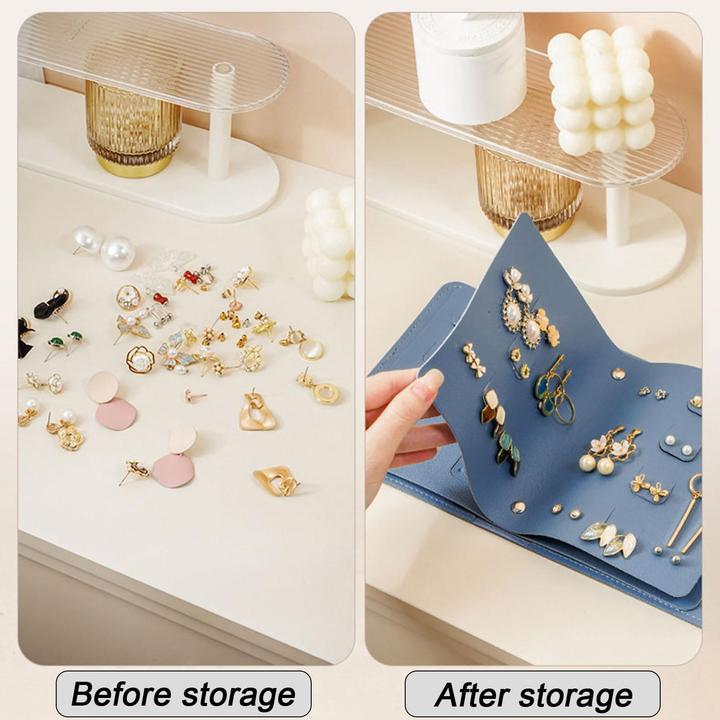 Produktbild Only-Bags.Store Ohrringaufbewahrung Ohrringtasche Kleine Buchaufbewahrungstaschen