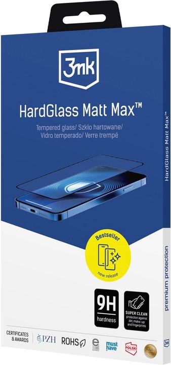 Produktbild 3MK Matowe szkÅo hartowane HardGlass Matt Max na Samsung Galaxy S25 Ultra (1 Stk., Samsung Galaxy S25 Ultra)