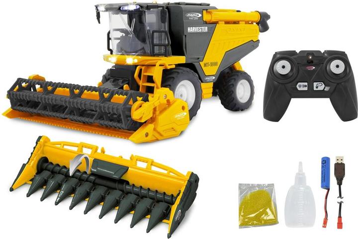 Immagine prodotto Jamara Mietitrebbia MT-1000 1:24 2.4GHz grano e mais con fumo e gioco del grano