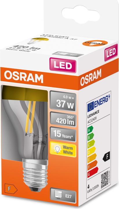 Produktbild Osram Led Retrofit Classic A Mirror (E27, 420 lm, 1 x)