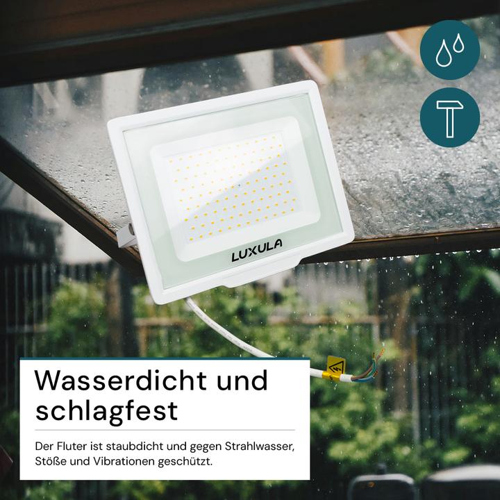 Actual product image Luxula LED floodlight (10000 lm, IP65)