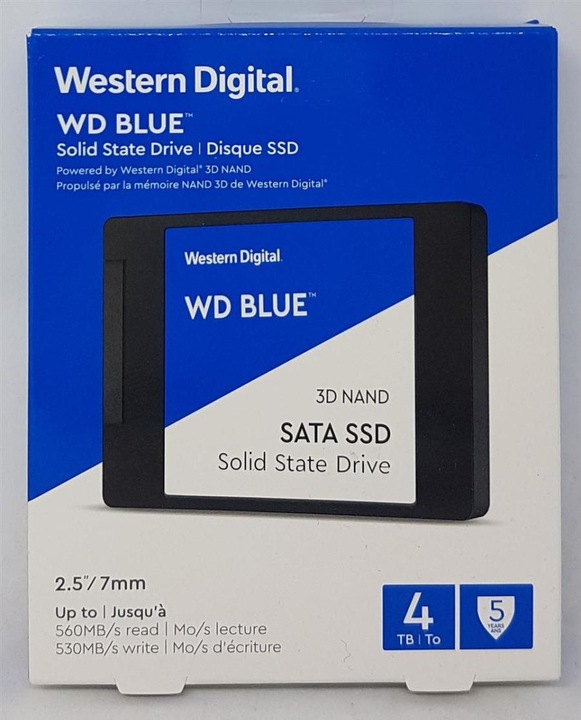 Actual product image WD Blue (4000 GB, 2.5")