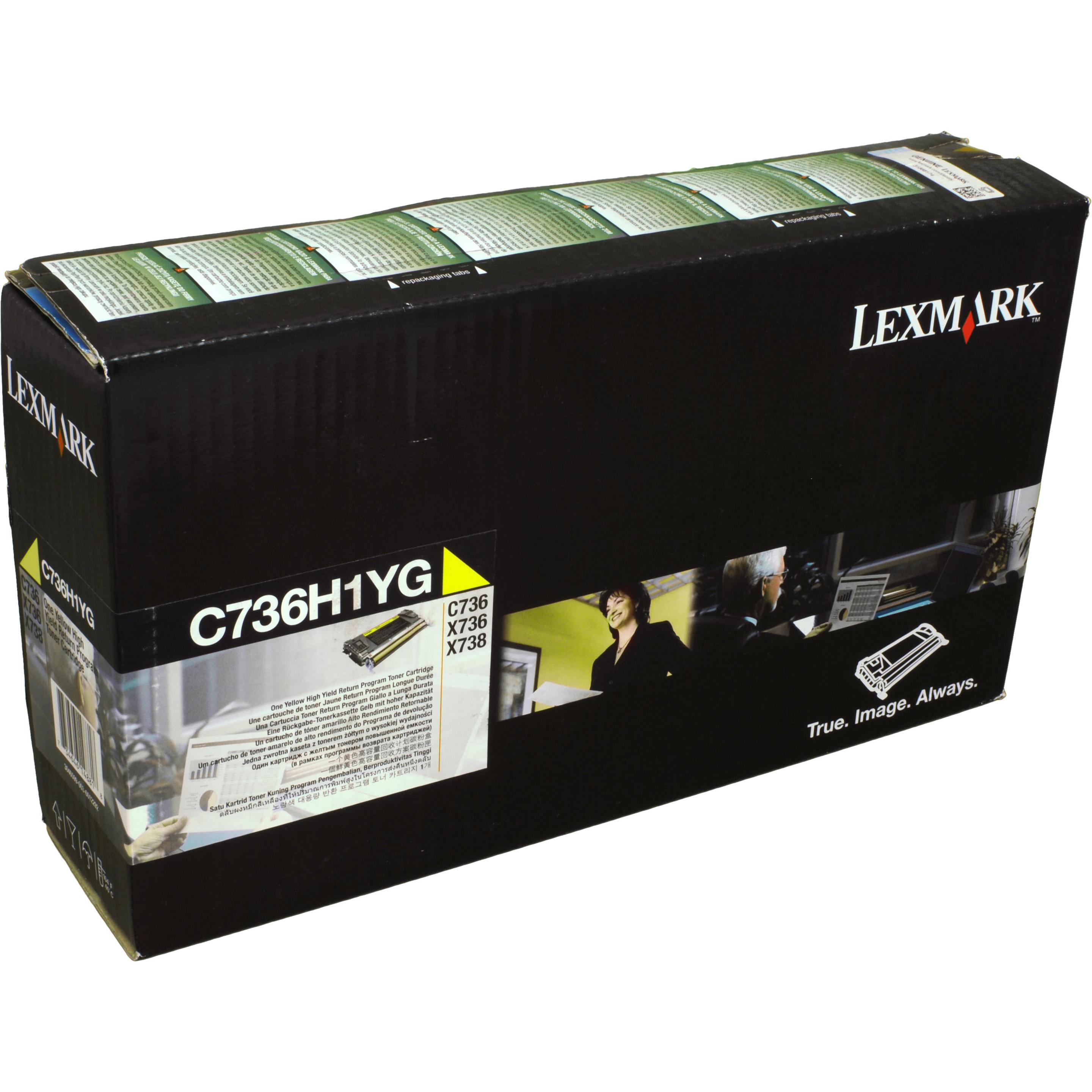 Lexmark, Toner, C736h1yg (Y)