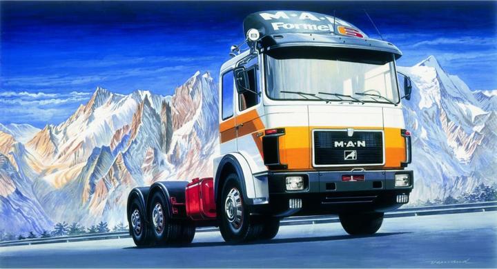 Produktbild Italeri MAN 26.321 Formel Six