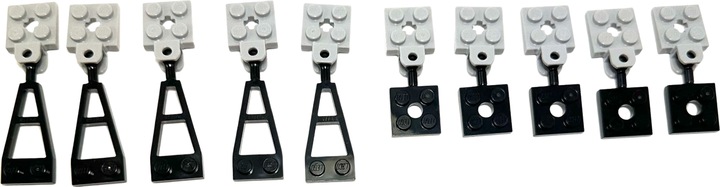 Actual product image LEGO Trailer Coupling - Trailer coupling 2508, 15456 NEW! Lot 10x (2508, LEGO City)