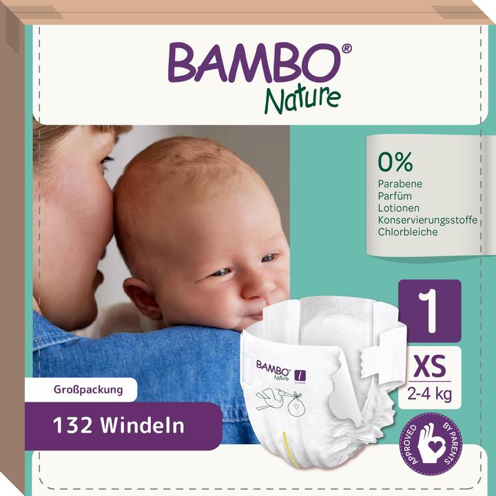 Actual product image Bambo Biowindeln Junior (Size 5, Pack, 44 Piece)