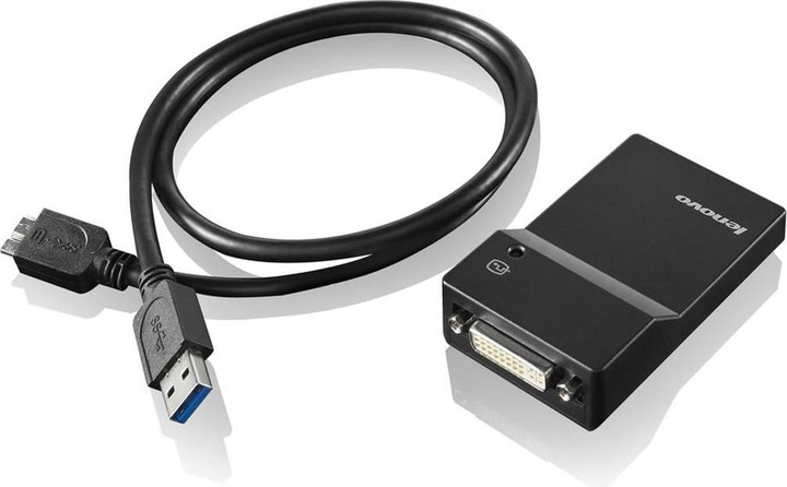 Produktbild Lenovo USB 3.0 zu (DVI, VGA, 8 cm)