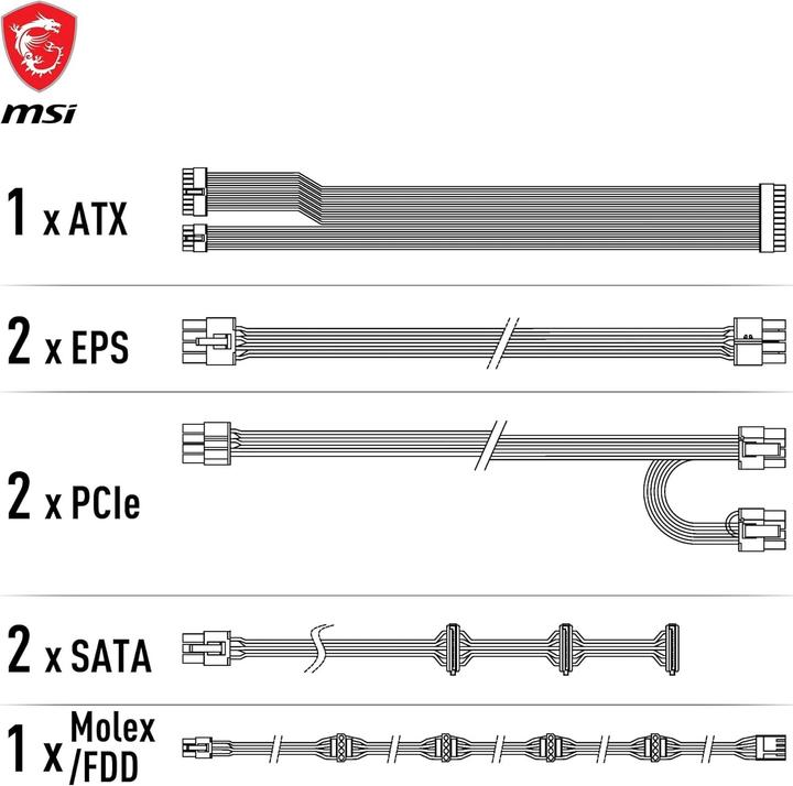 Produktbild MSI MAG A650GL (650 W)