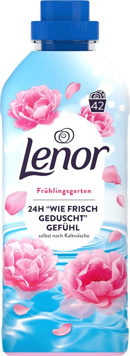 Actual product image Lenor Frühlingsgarten Flasche - 882ml Weichspüler 42 WL (42 Washing cycles)