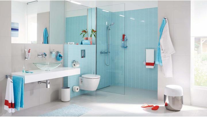 Actual product image tesa KLAAM toilet brush set incl. adhesive solution without drilling