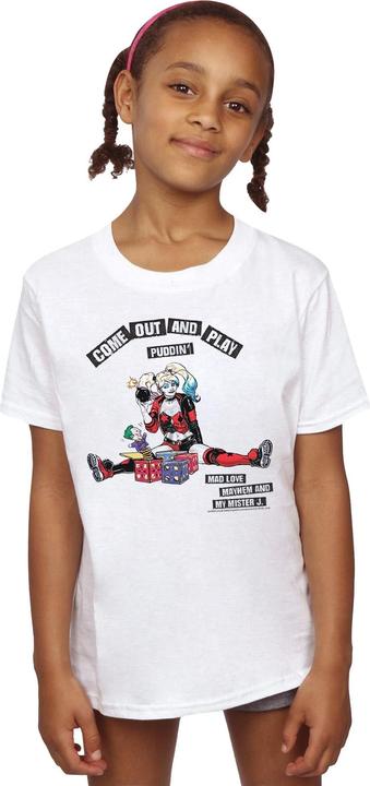 Produktbild Harley Quinn Come Out And Play TShirt Mädchen (140, 146)